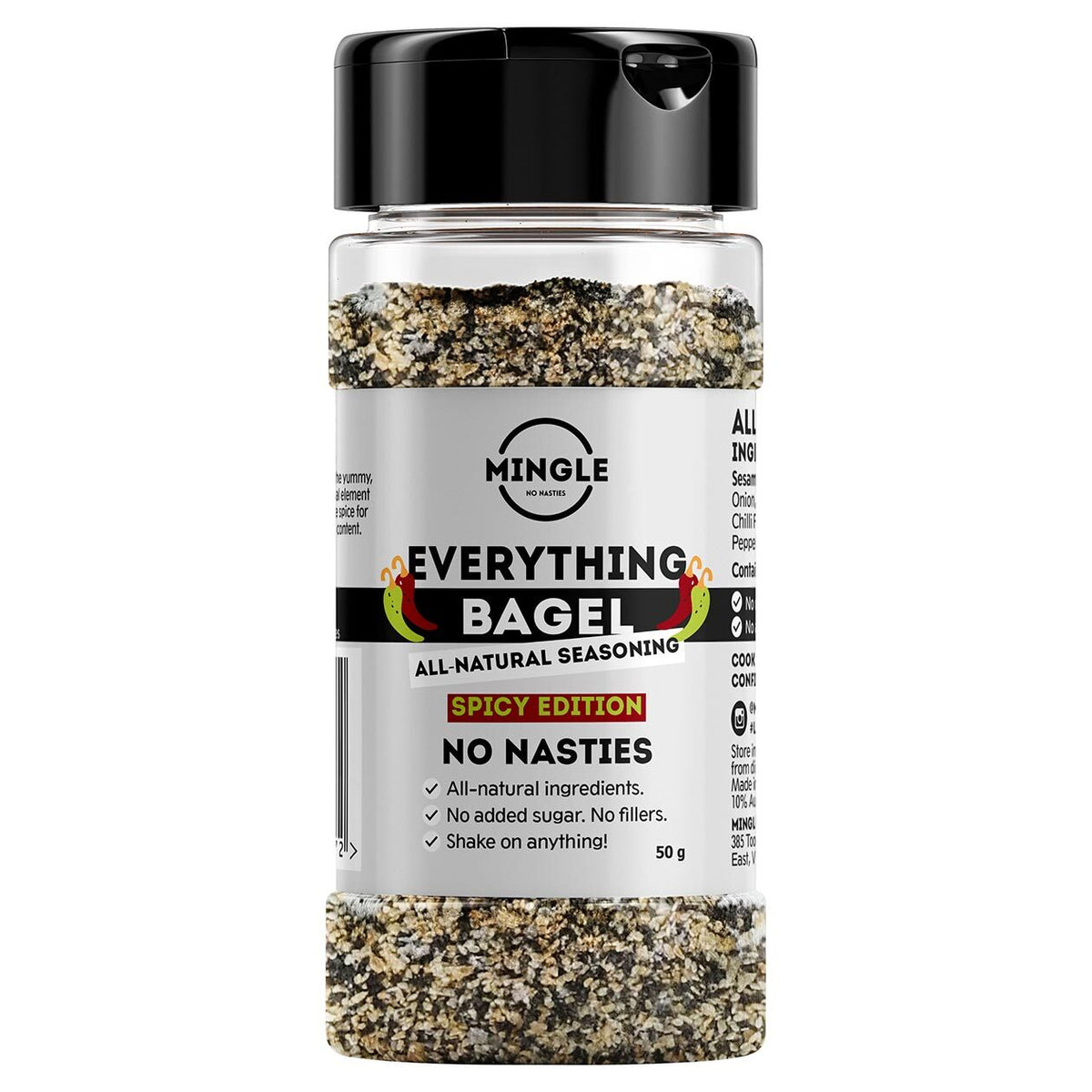 Mingle Natural Seasoning Blend Everything Bagel (Spicy Edition
