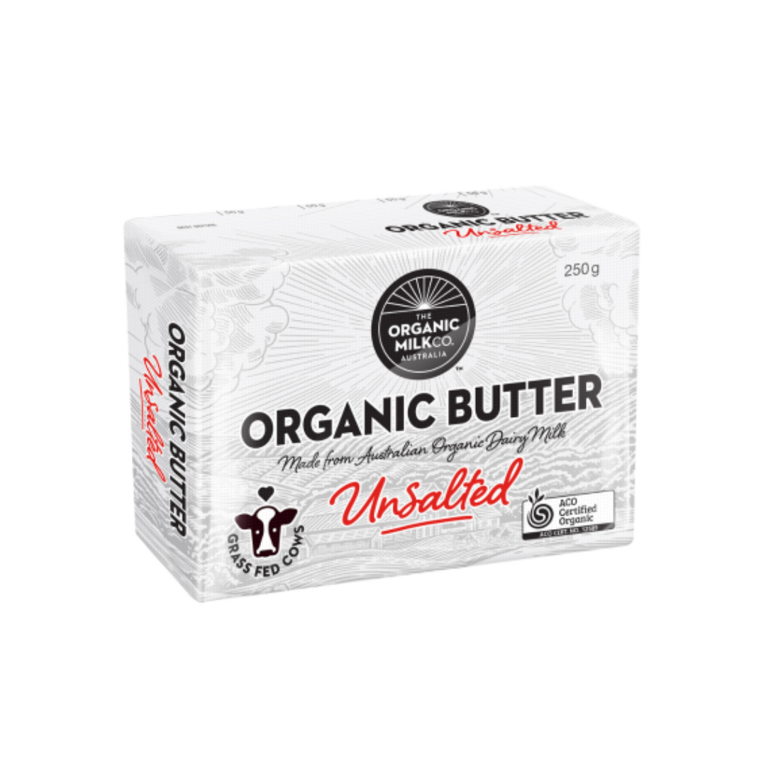 The Organic Milk Co. Unsalted Organic Butter (250g) | Iga Supermarkets