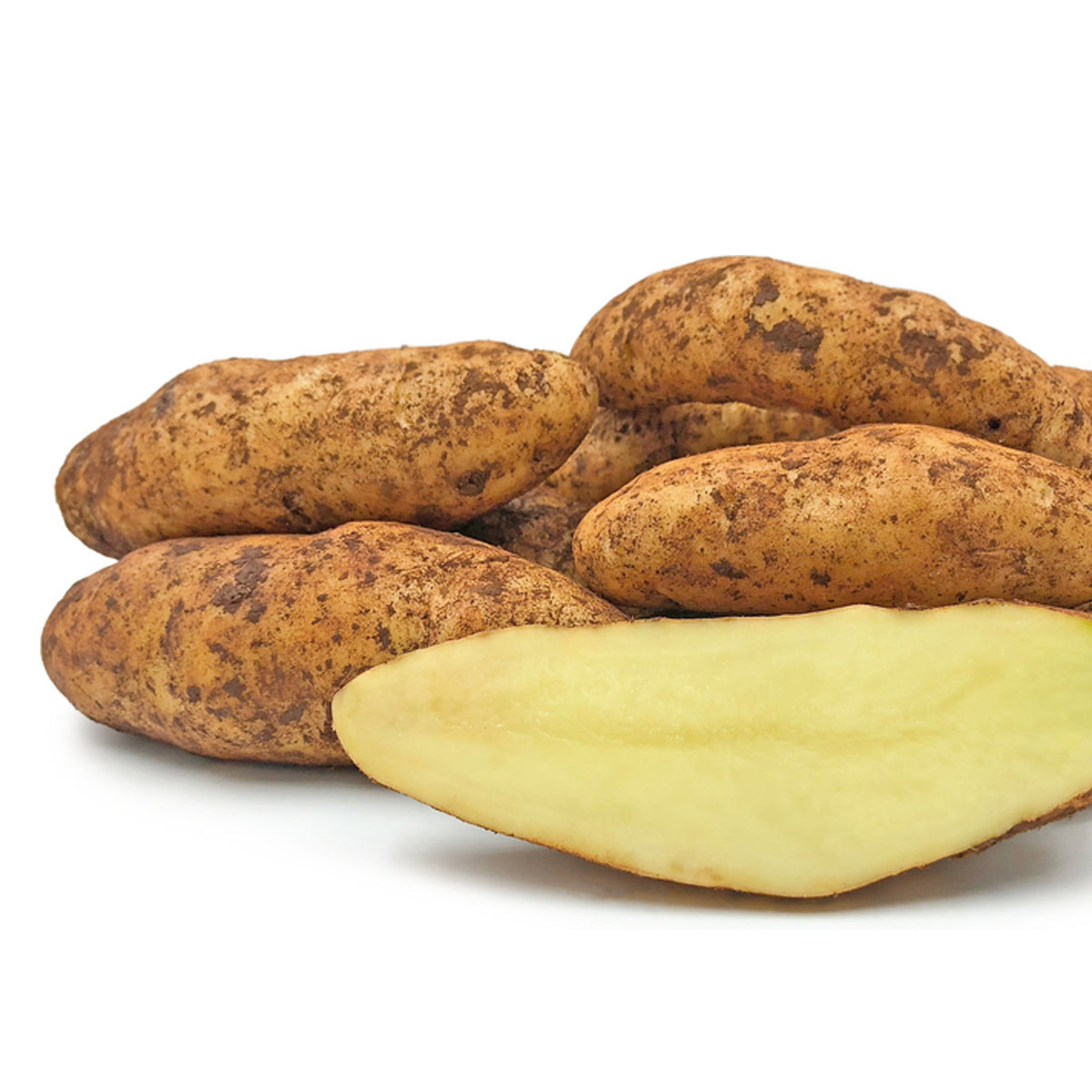Potato Kipfler [1kg] Certified Organic Rita's Farm Produce