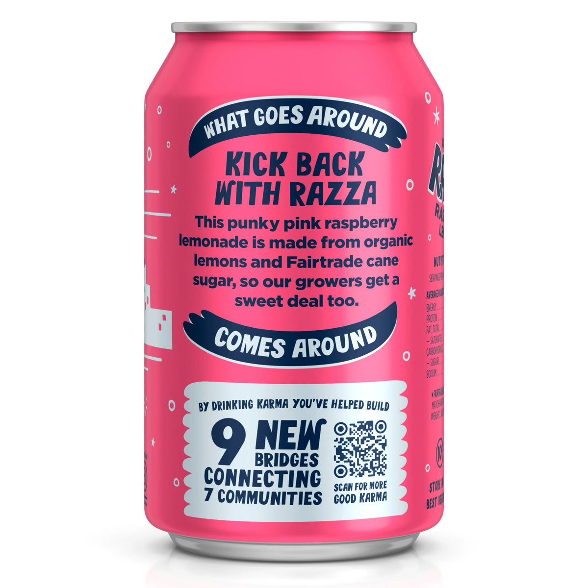 Karma Drinks - Organic Razza Raspberry Lemonade 330ml – Rita's Farm Produce