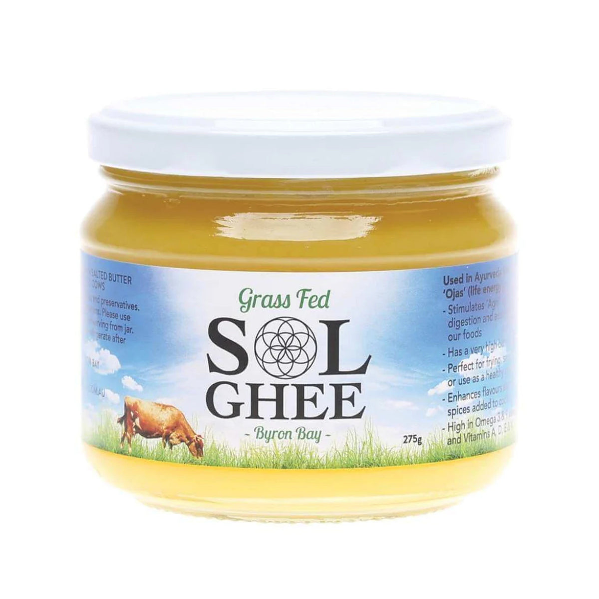 Sol Organics - Grass Fed Ghee 275g – Rita's Farm Produce