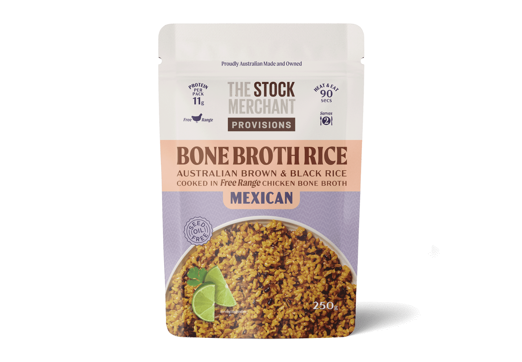 The Stock Merchant - Bone Broth Rice Original 250g – Rita's Farm Produce