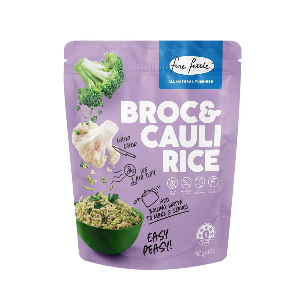 Fine Fettle Broc & Cauli Rice - 50g