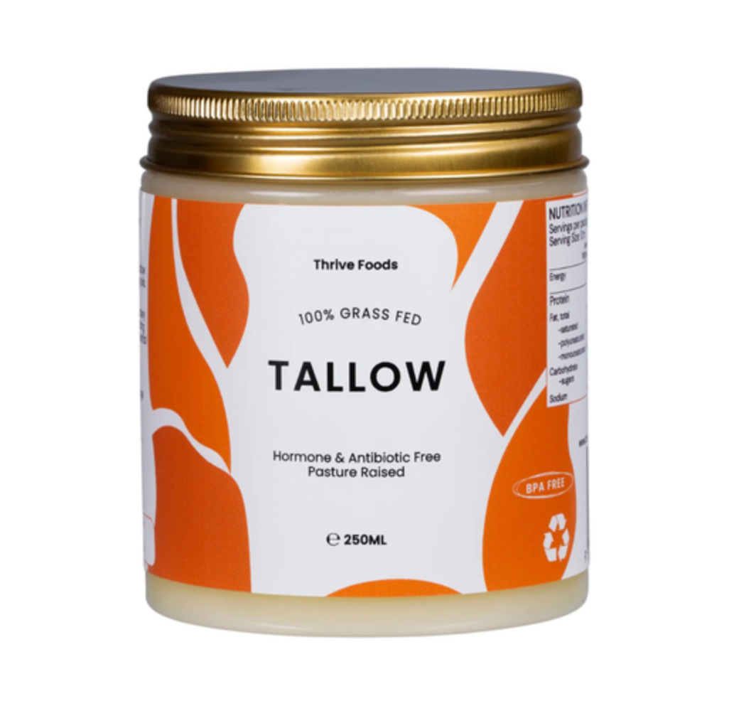 Thrive Tallow - 100% Grass Fed Tallow 250ml – Rita's Farm Produce